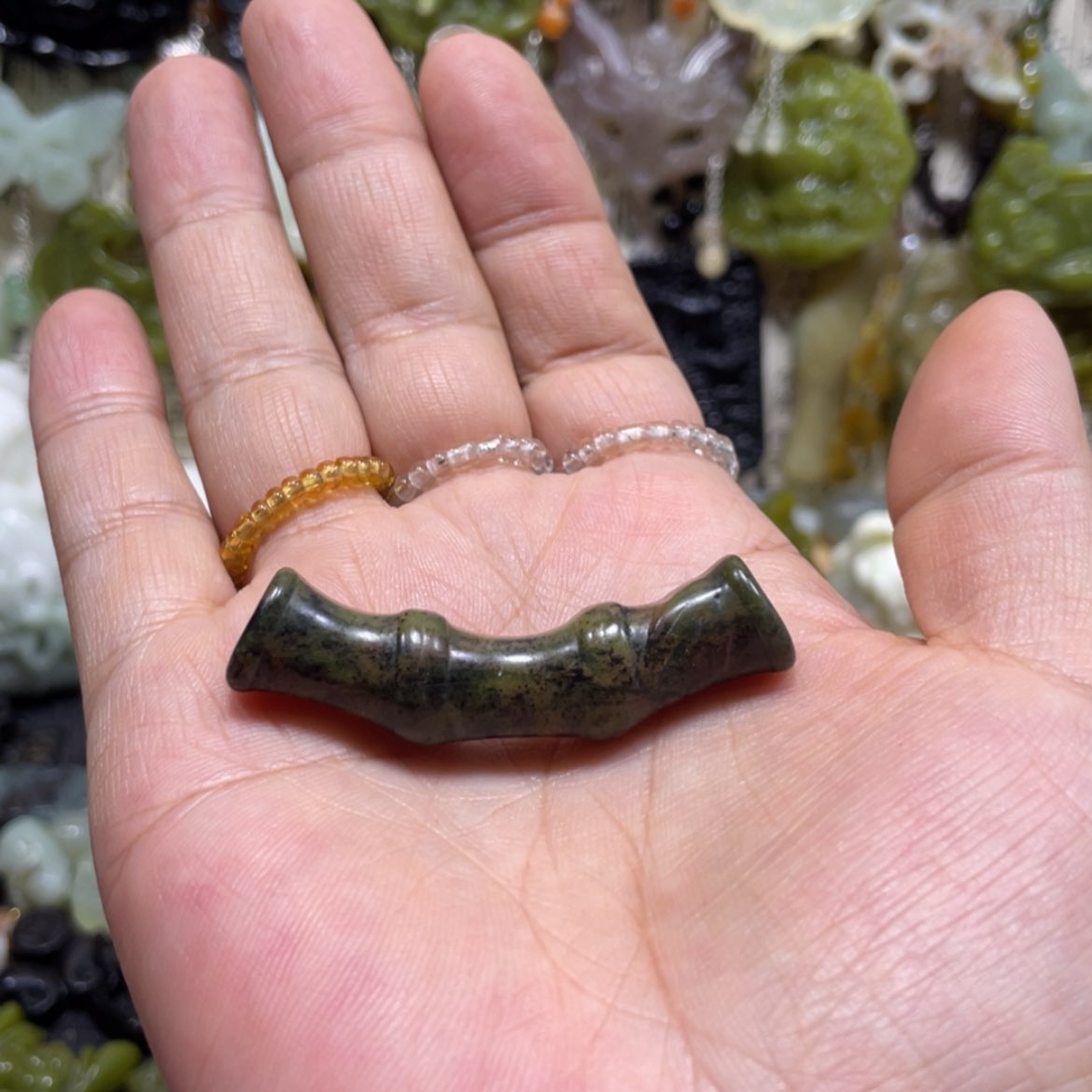 【闪购商品】岫玉颈饰未镶嵌꧁****꧂113吊坠