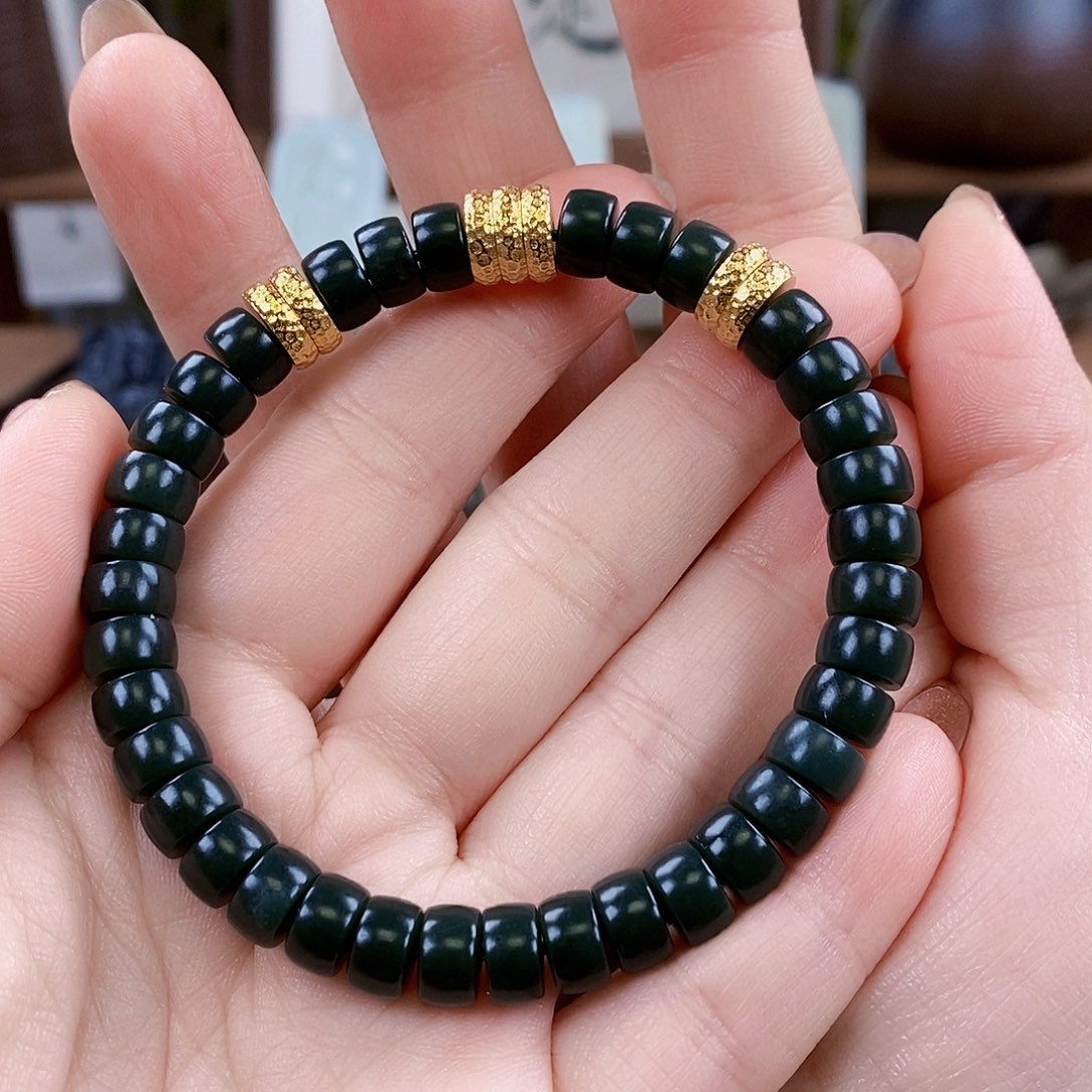 和田玉颈饰未镶嵌用****8