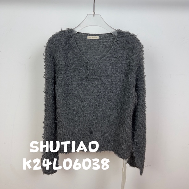 【SHUTIAO】2024秋冬：新款小众设计款毛衣K24L06038