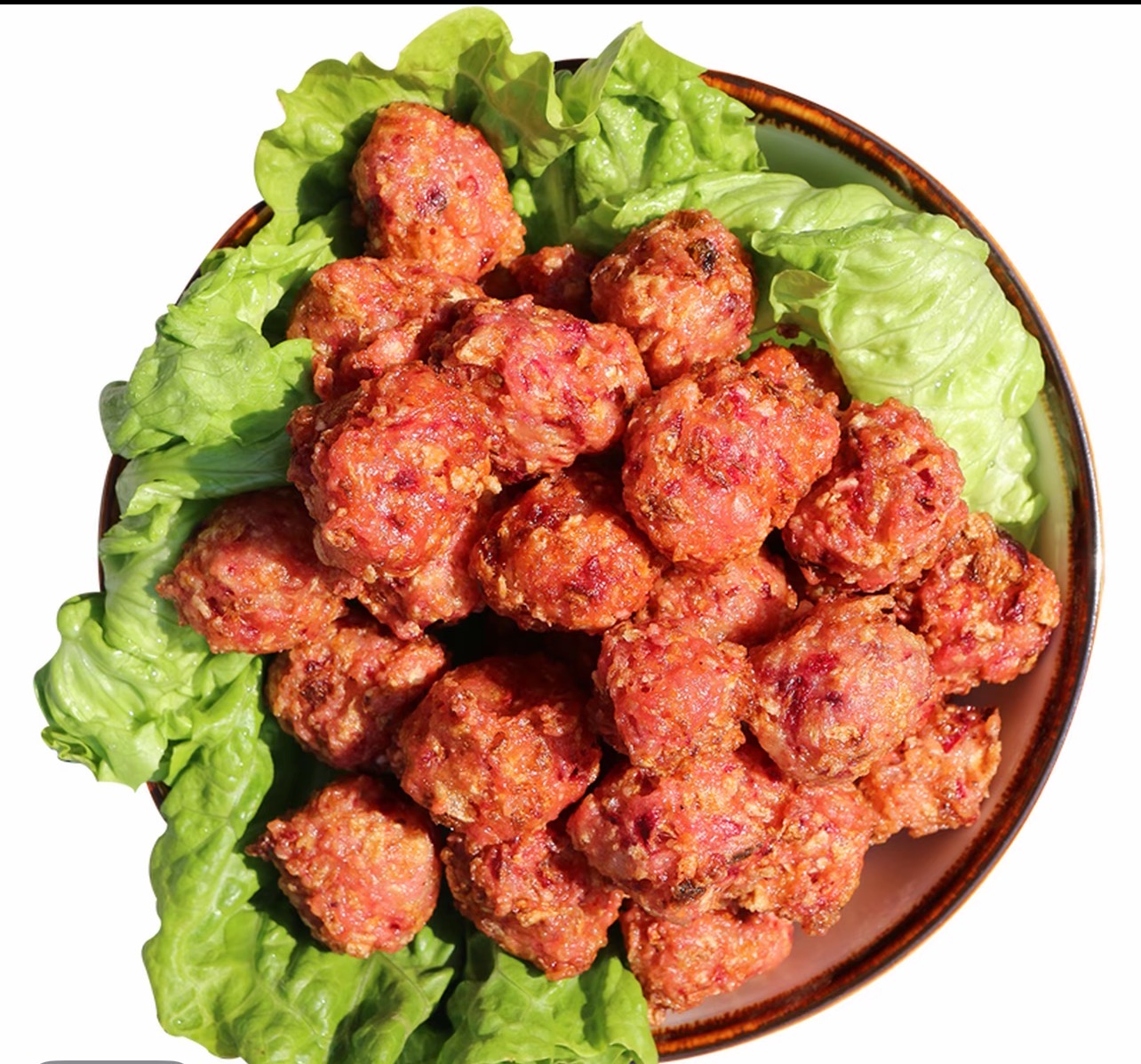 手工精选萝卜丸外酥里嫩加热即食地道老家味道