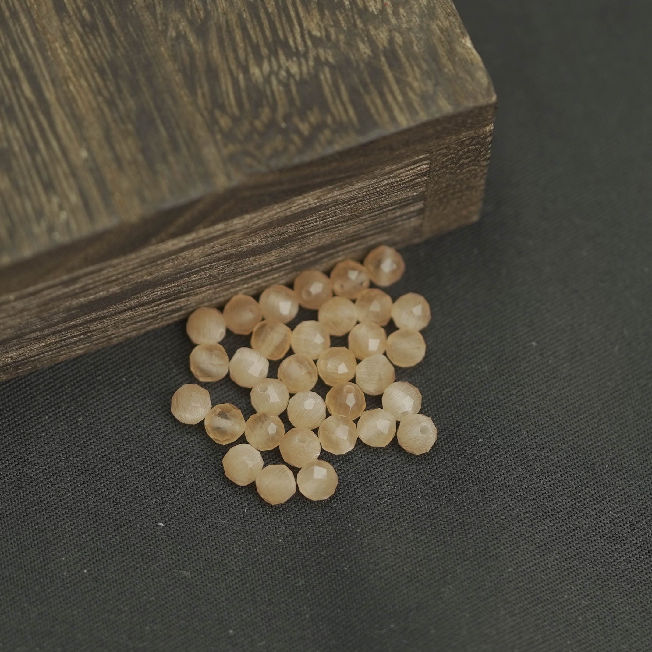 【发90颗】4m+猫眼镭射珠DIY散珠配件SJ139