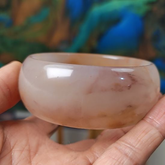 未镶嵌手镯石英质玉w****6