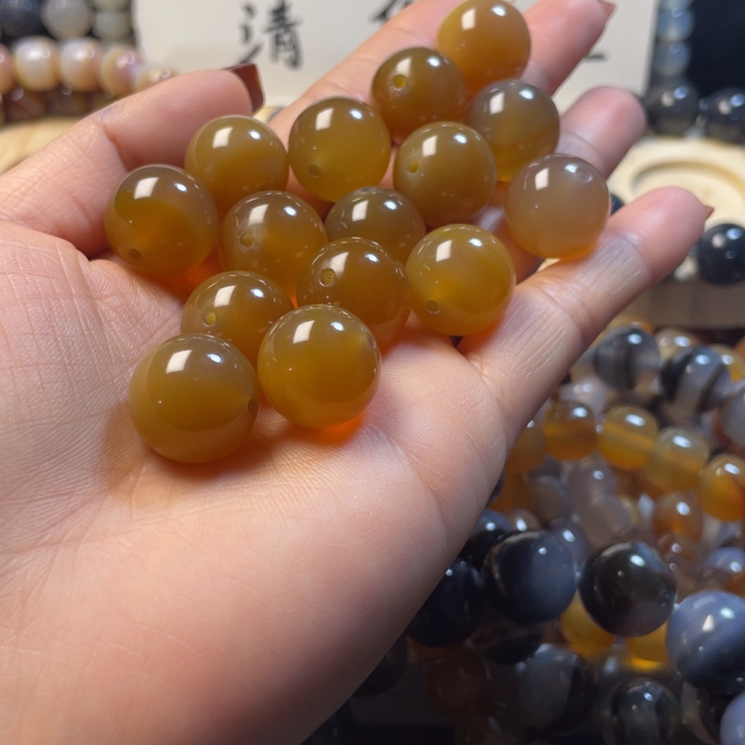 玛瑙/玉髓未镶嵌手链