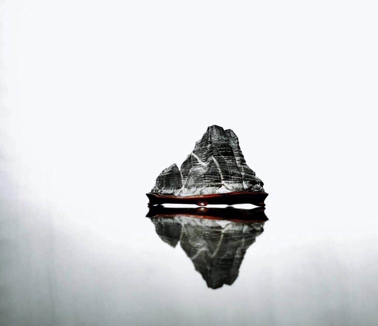 天然灵璧石家居摆件