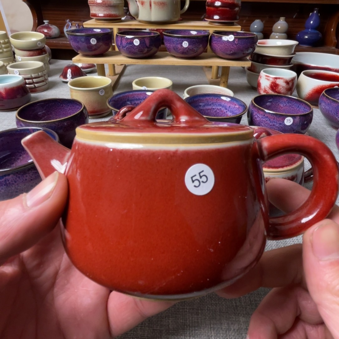 瓷片钧瓷…………微微瑕……