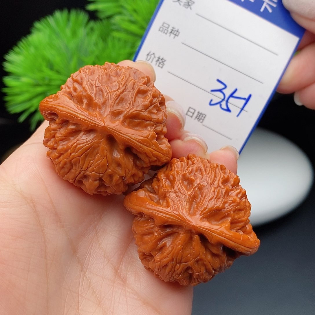文玩核桃把件42宫灯351