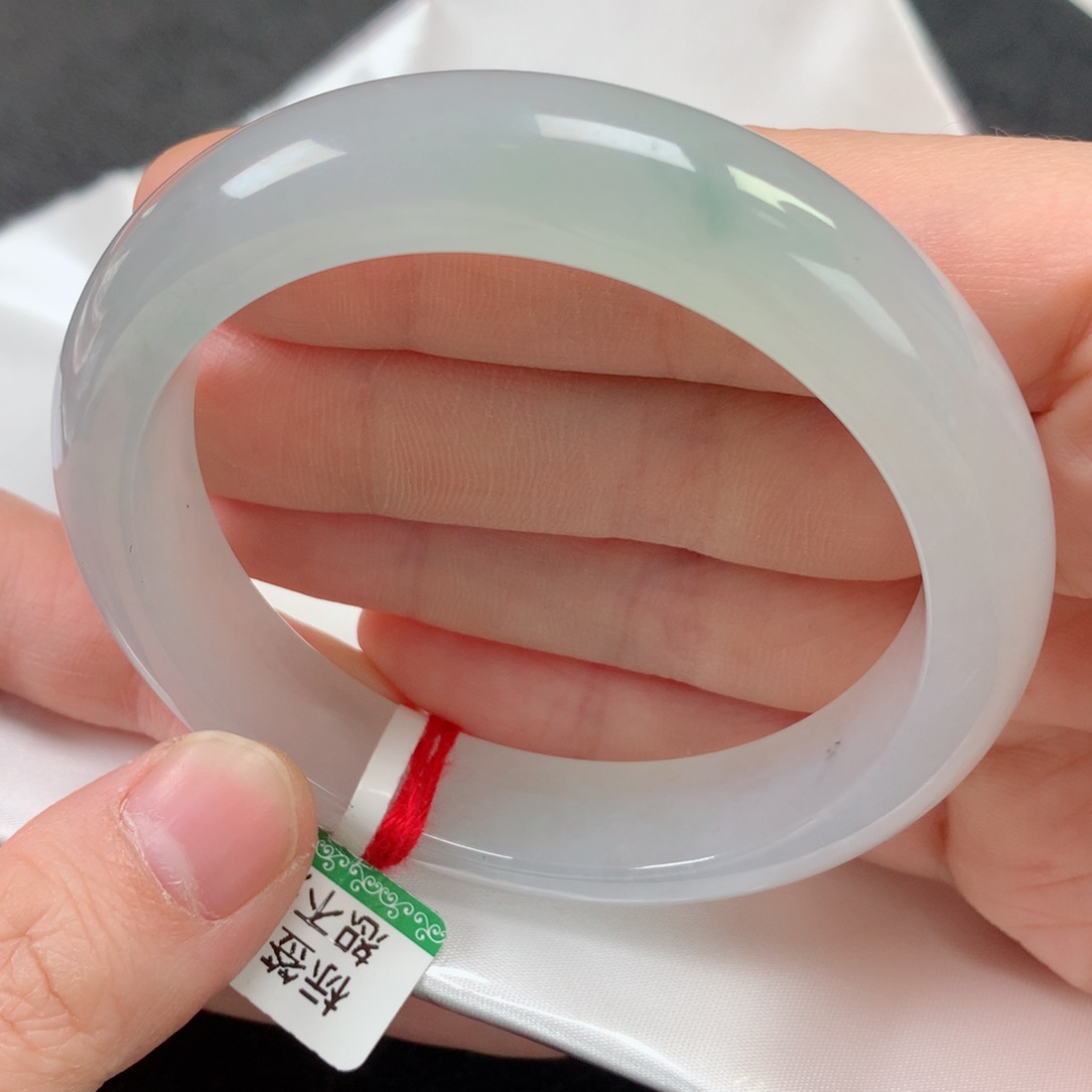 未镶嵌手镯翡翠缅甸天然翡翠手镯5758