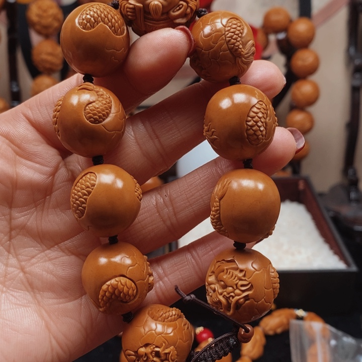 橄榄核手串/手链九龙横财