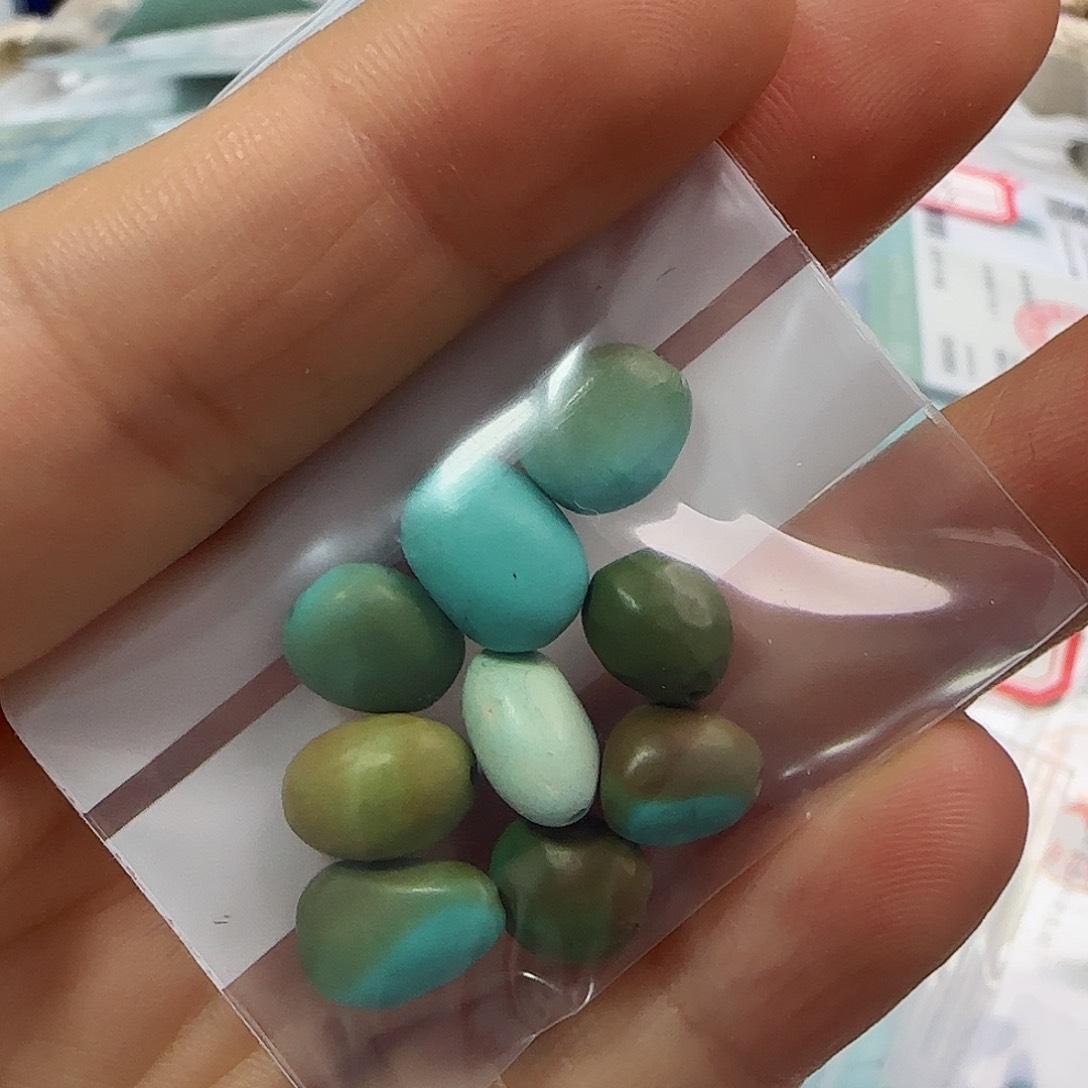 绿松石珠宝半成品未镶嵌