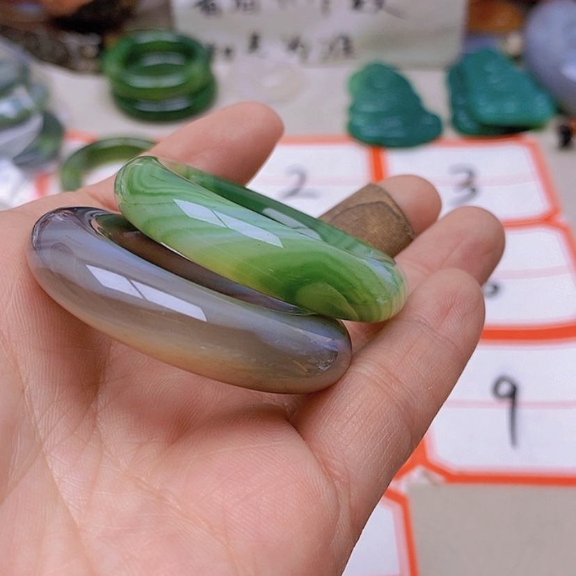 【闪购商品】未镶嵌玛瑙/玉髓珠宝半成品美