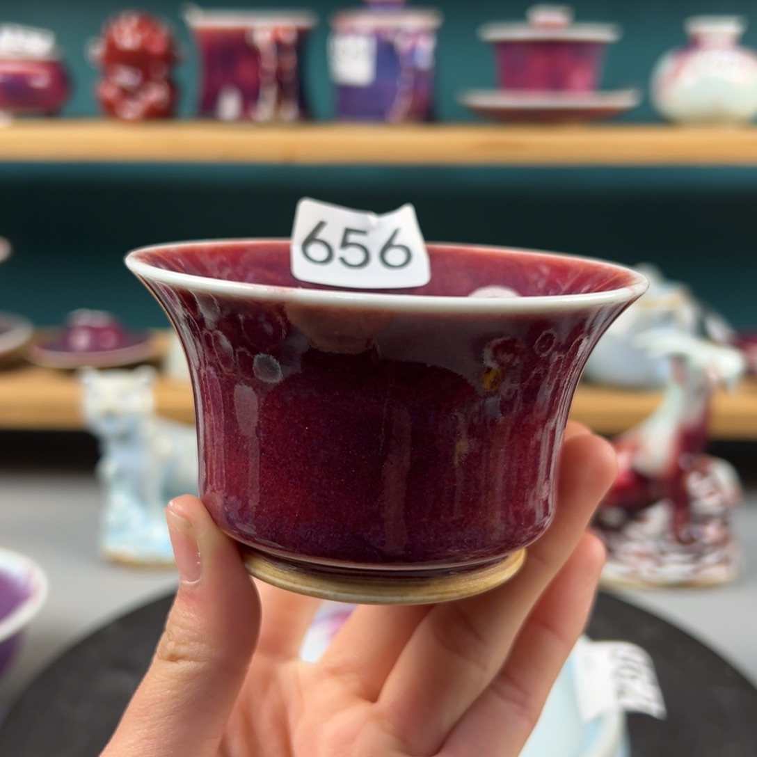 瓷片全品无暇主人杯纯手工