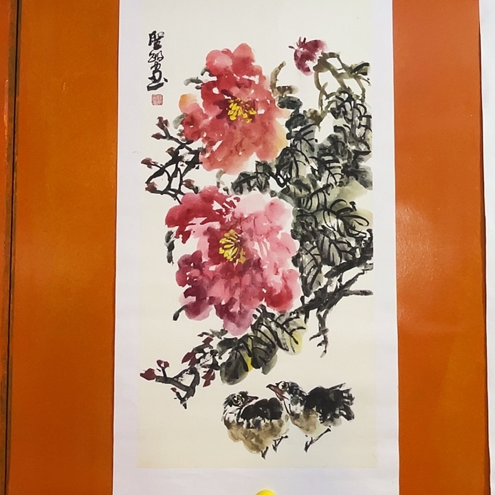 国画张圣敏先生纯手绘作品