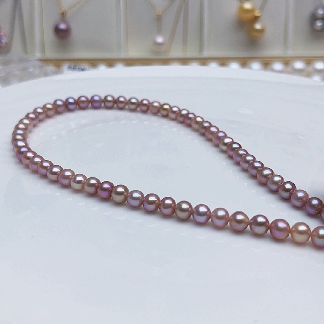 娜***娜颈饰淡水珍珠未镶嵌