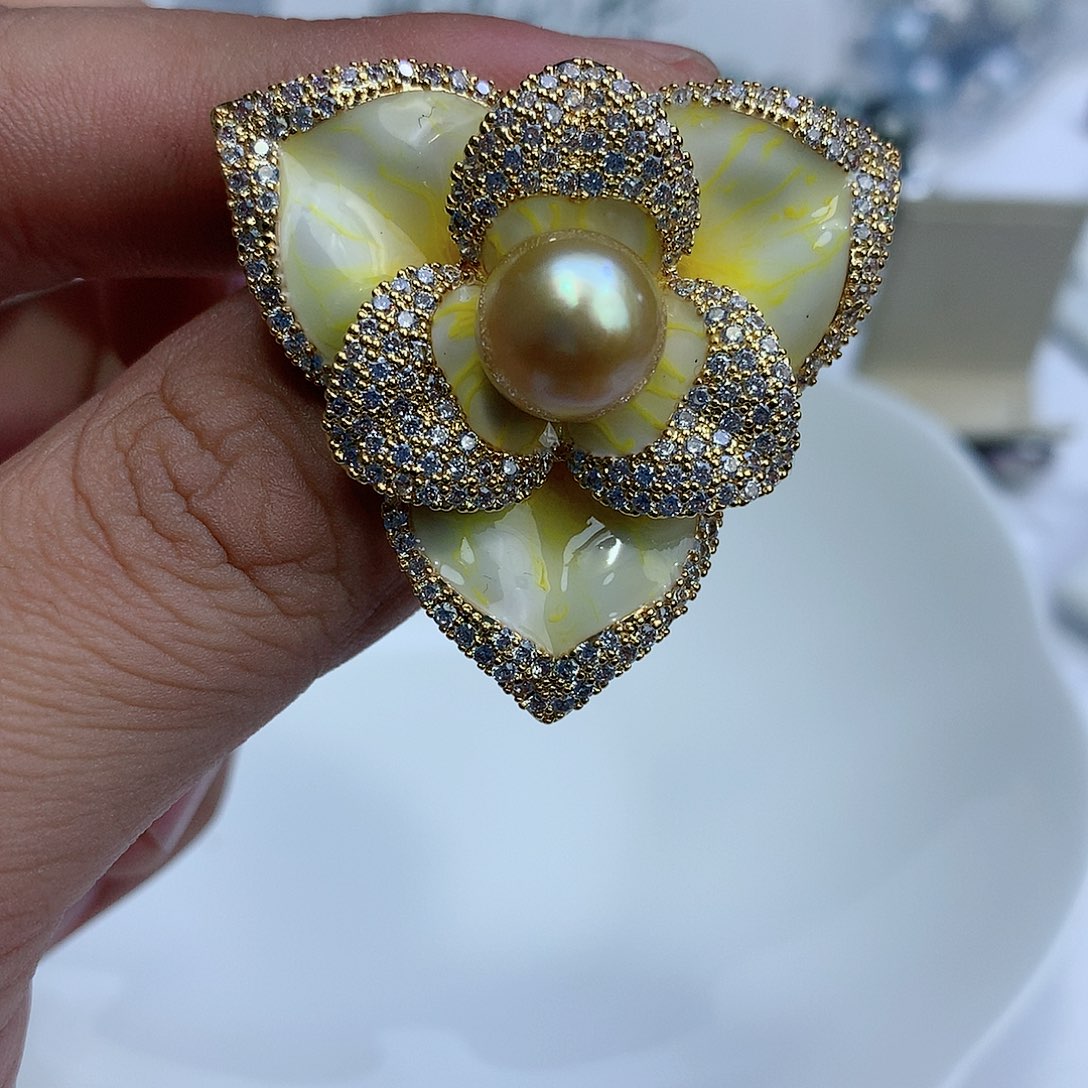 海水珍珠胸饰未镶嵌