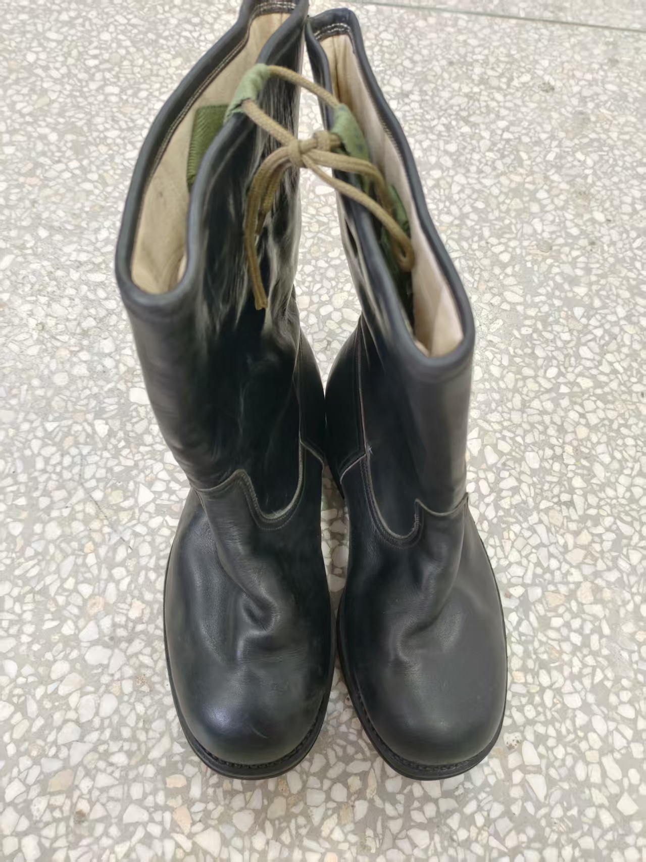 王字底五九XF中筒冬靴加棉加厚 靴皮靴子男靴子夏