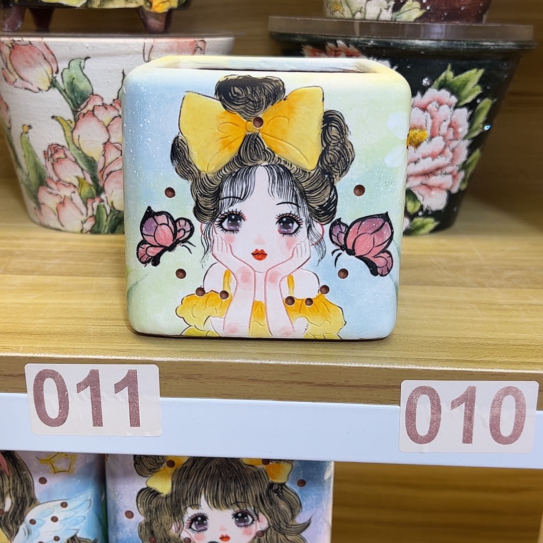 景德镇陶瓷花盆景德镇陶瓷花盆