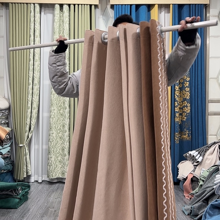 涤纶95%以上孤品窗帘清货