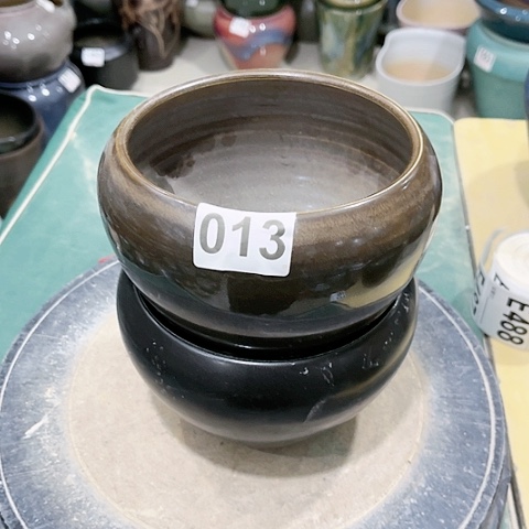 红陶景德镇手工制作花盆