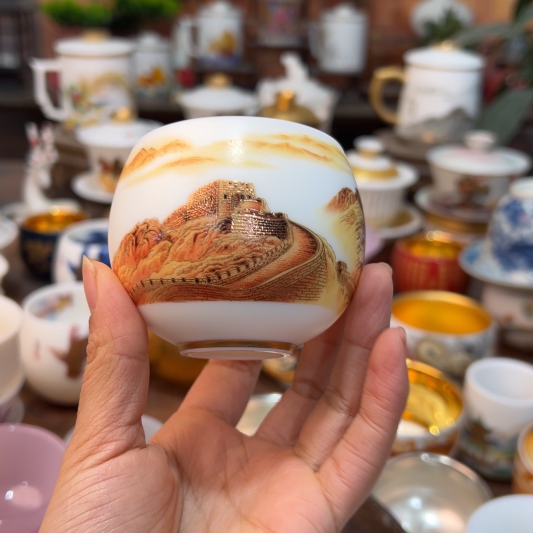 高端大气上档次陶瓷茶具