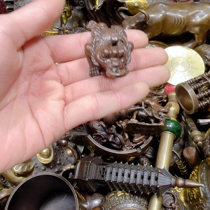 天花板铜器链接2个