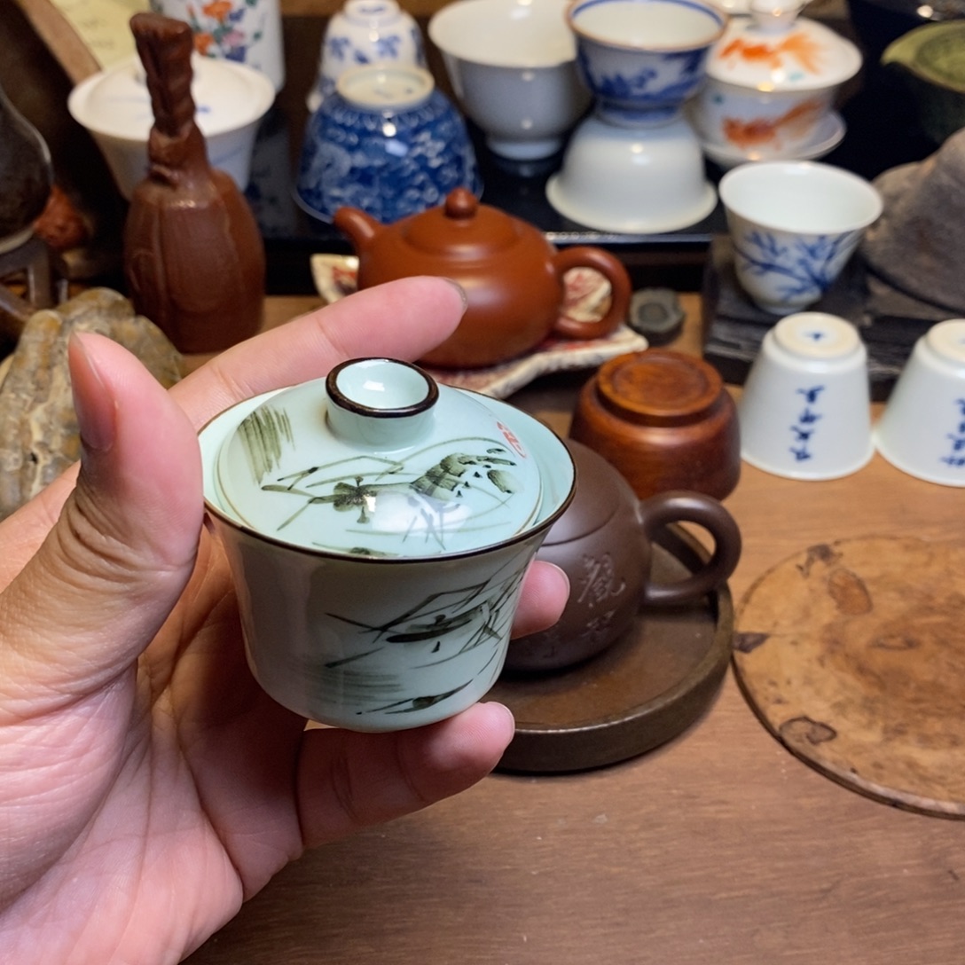 清***行1#茶器茶叶摆件周边