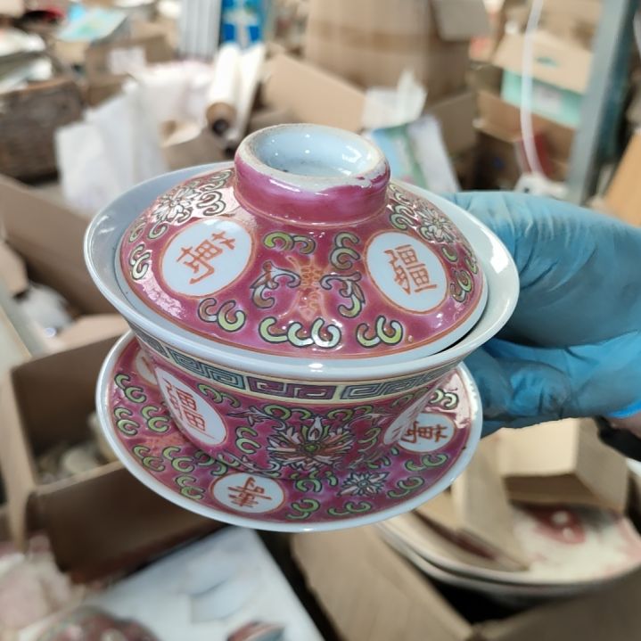 摆件室****6陶瓷盘子碗啥都有遐思