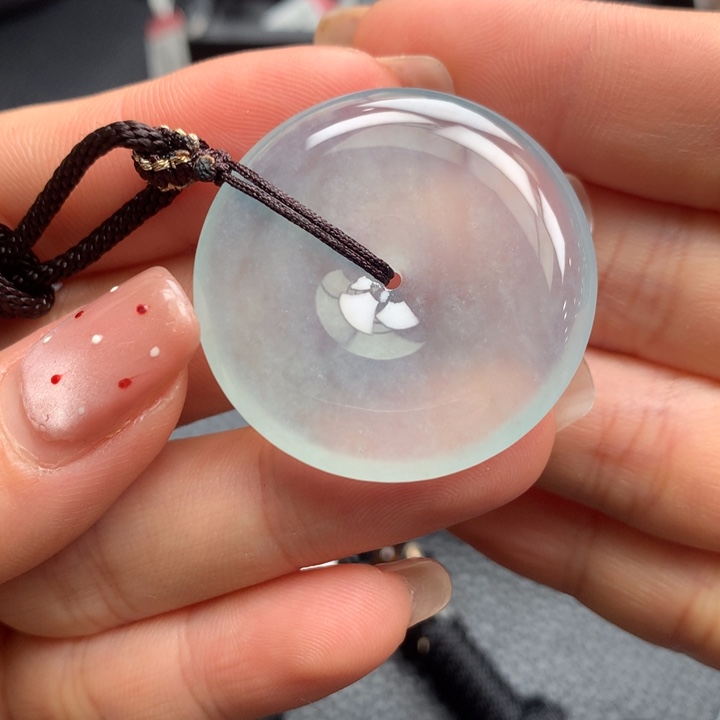 翡翠颈饰未镶嵌寅****╲翡翠翡翠吊坠35-5.5