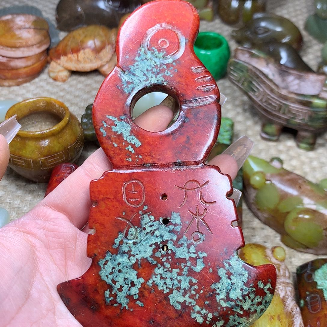 白玉菩提吊坠挂件