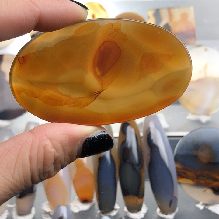 查罗石未镶嵌珠宝半成品165