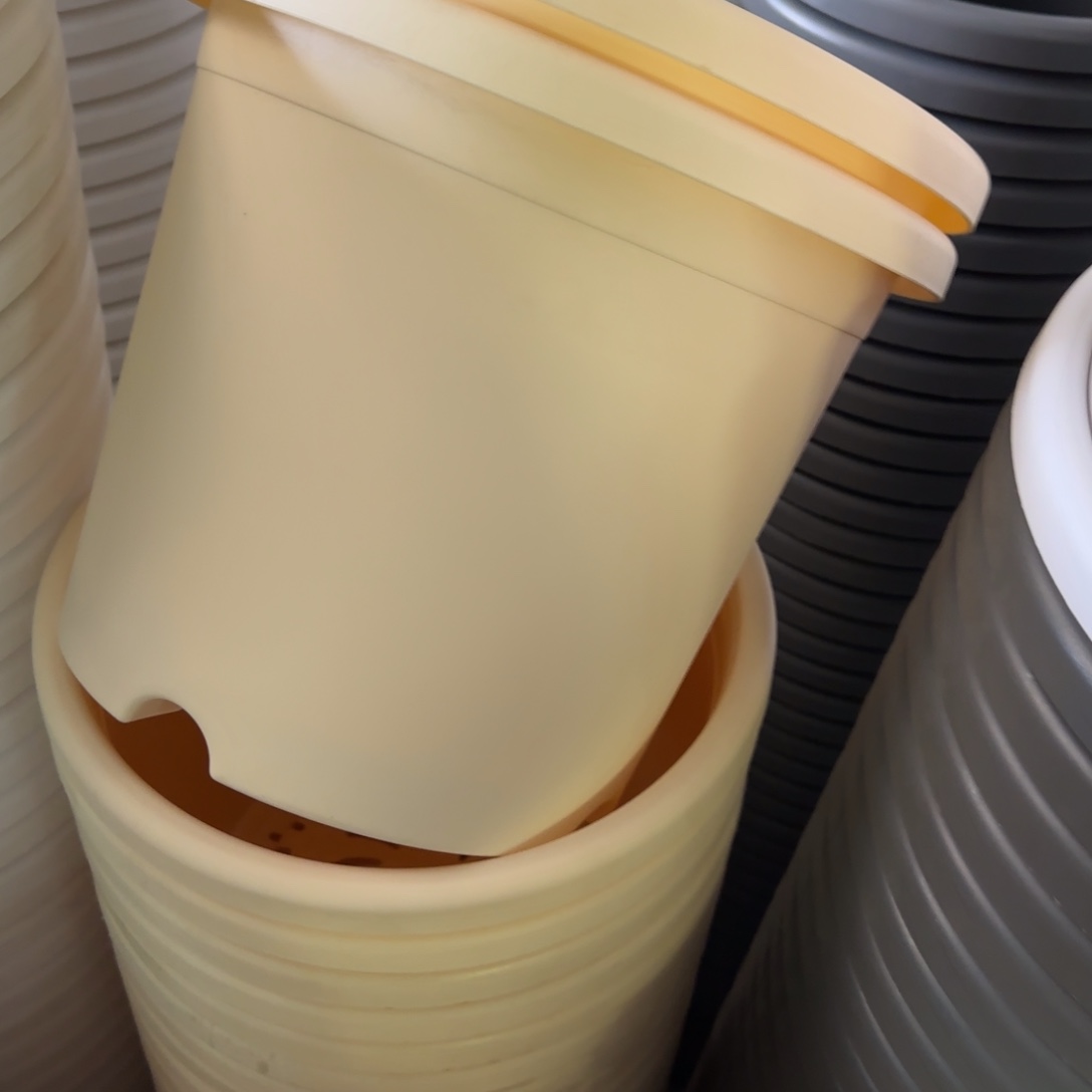 树脂四季盆5#无拖米黄6