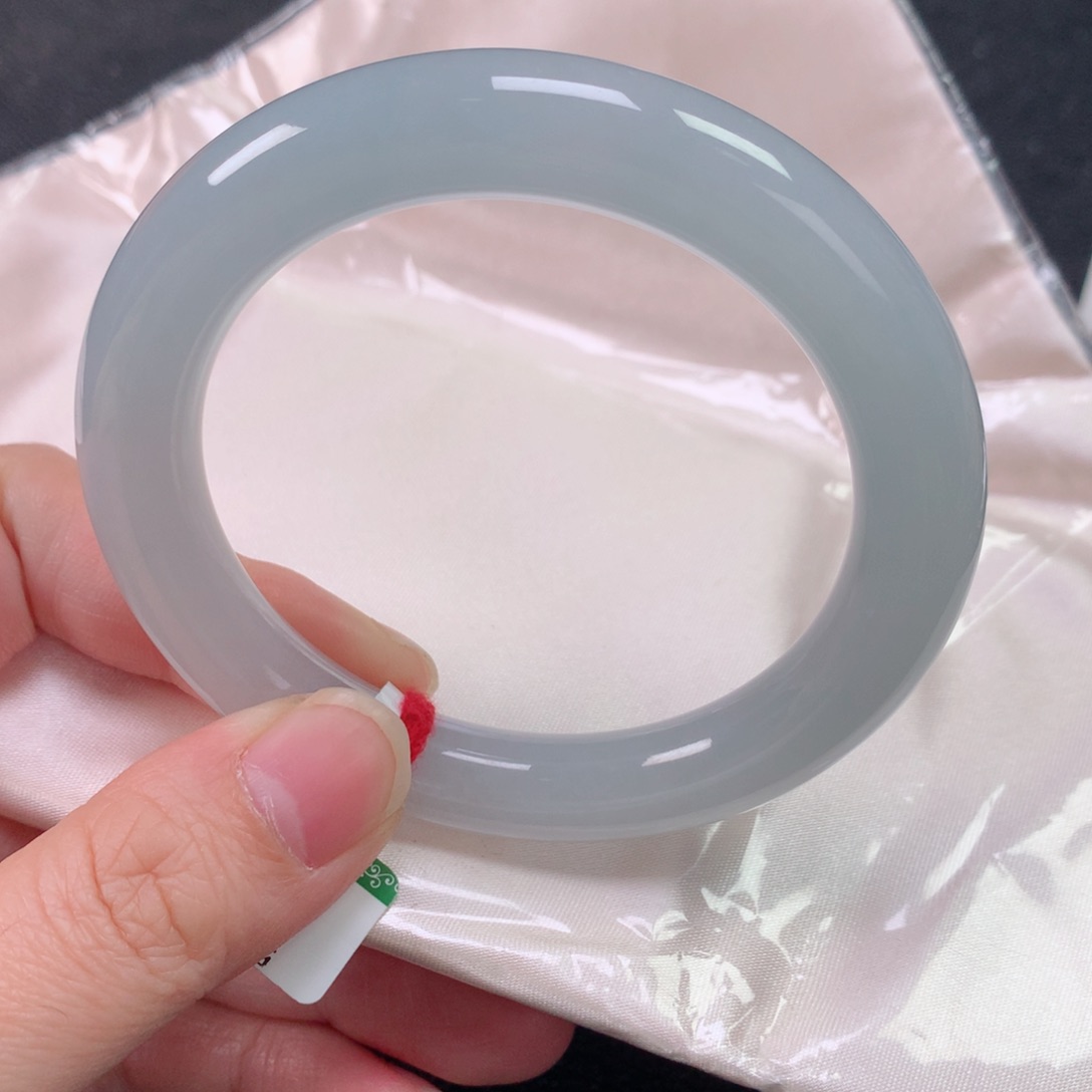 未镶嵌手镯翡翠缅甸天然翡翠手镯5556