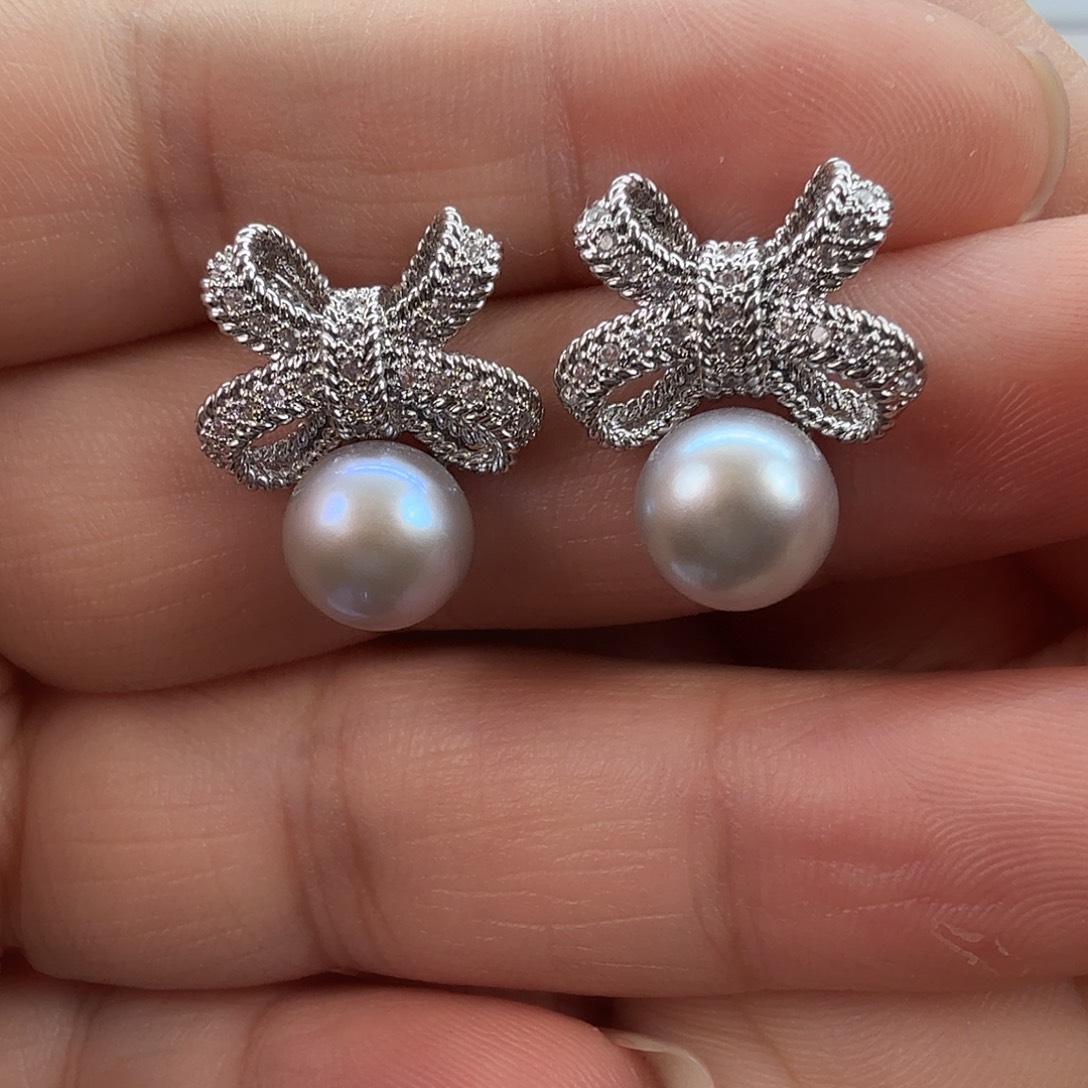 耳饰淡水珍珠未镶嵌