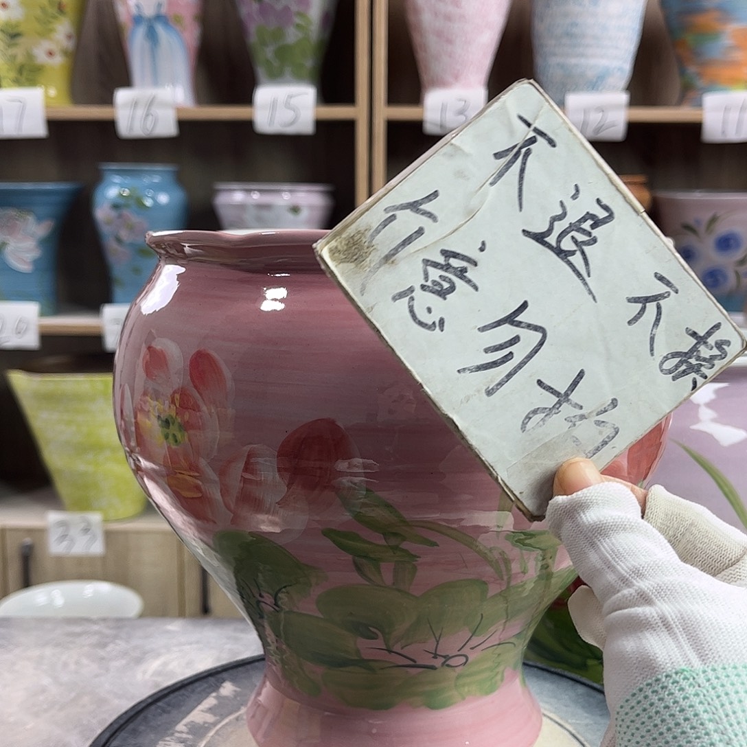 景德镇陶瓷花盆花盆