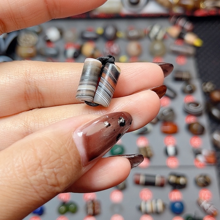 未镶嵌玛瑙/玉髓珠宝半成品小*C