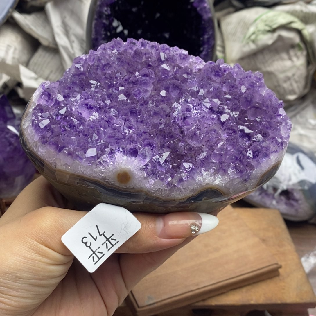 未镶嵌紫晶大型摆件（非配饰）