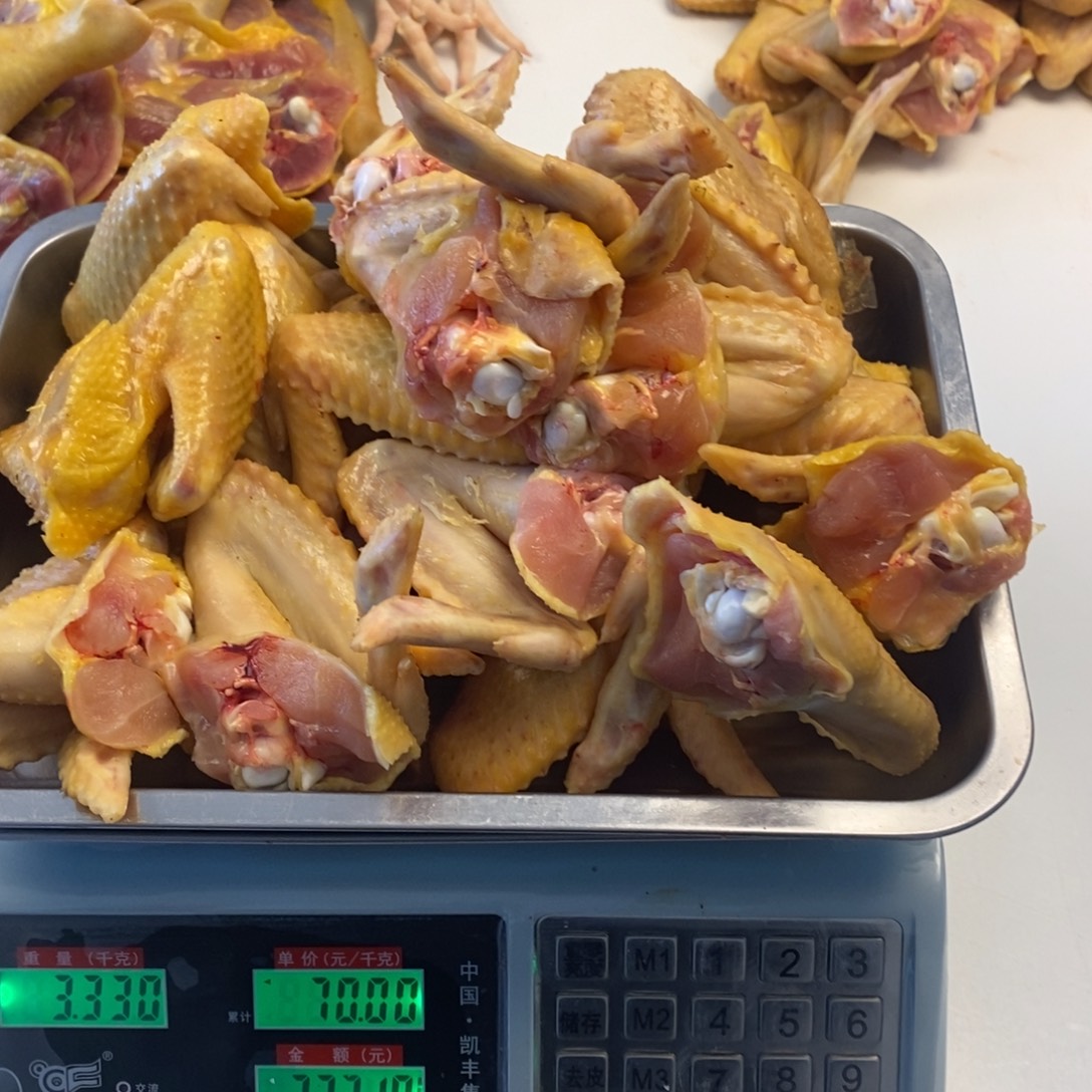 60天中国大陆包装鸡翅180