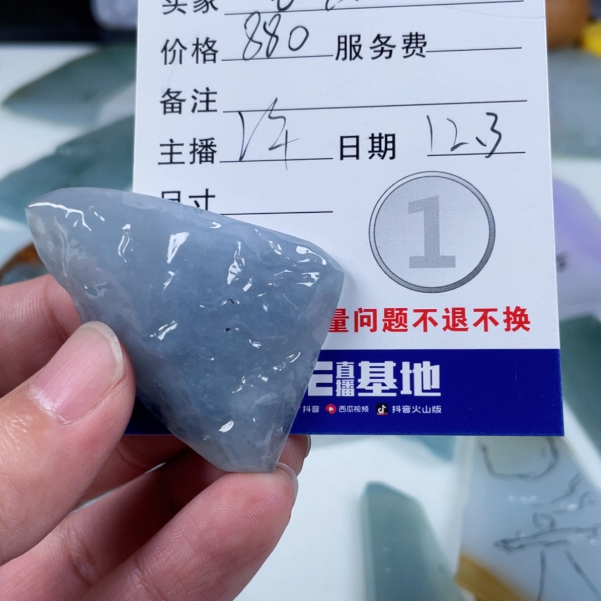 【闪购商品】未镶嵌定制翡翠长**荣