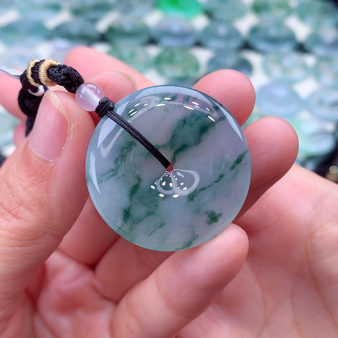 颈饰未镶嵌翡翠编号22-尺寸30/5.5