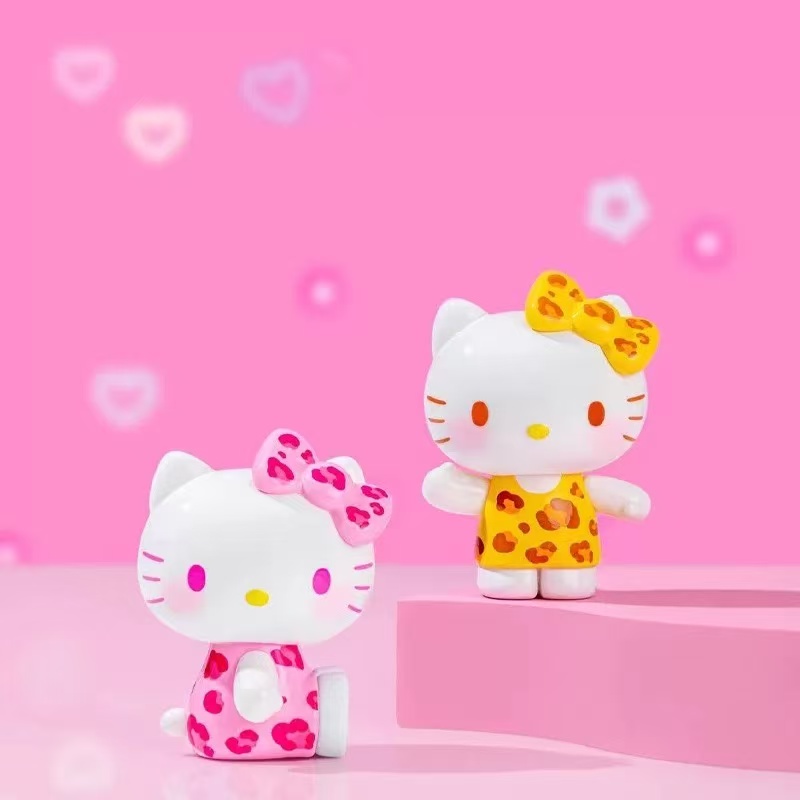 【TOYLIVE®潮玩-小希拆盒】kitty夏日彩虹糖系列盲袋可爱萌粒小公仔