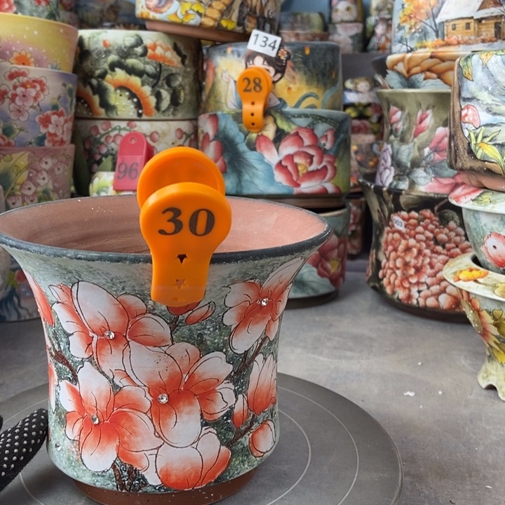 红陶景德镇艺术手绘作品