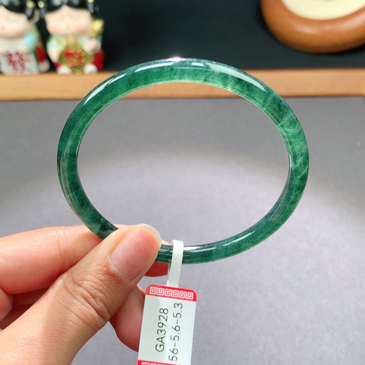 翡翠手镯未镶嵌天然翡翠手镯叮当镯