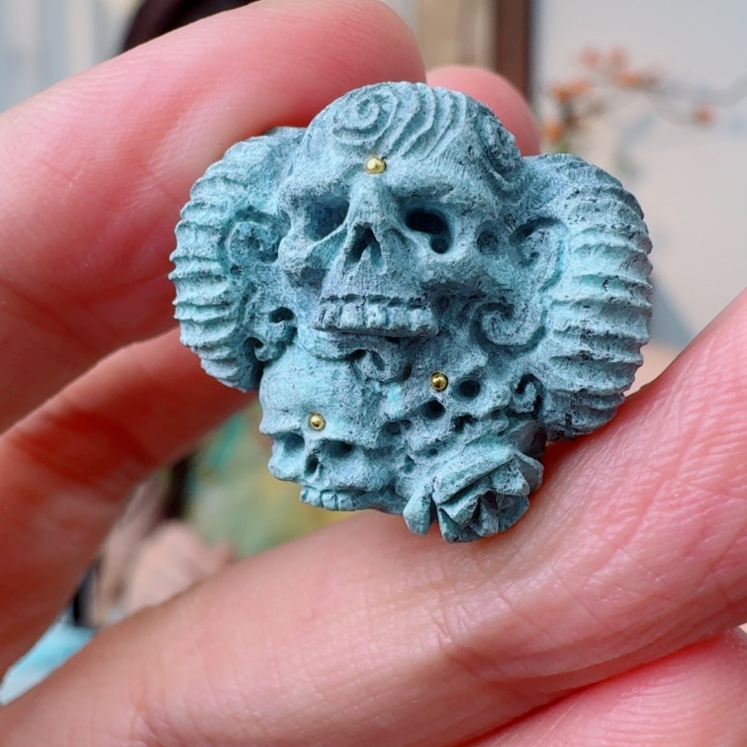 未镶嵌绿松石珠宝奇石