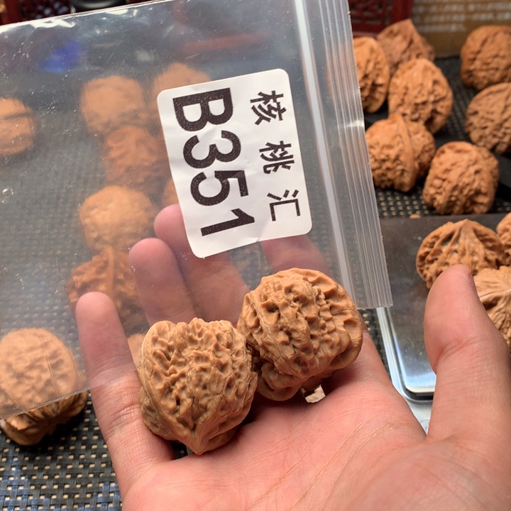 吊坠文玩核桃白蛇骨