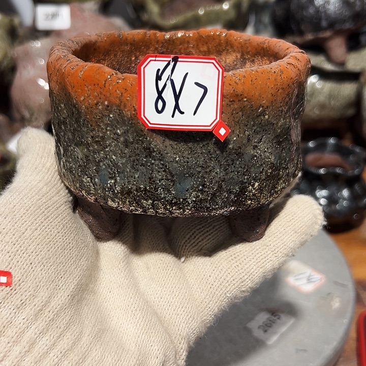 粗陶花盆制作就这样了