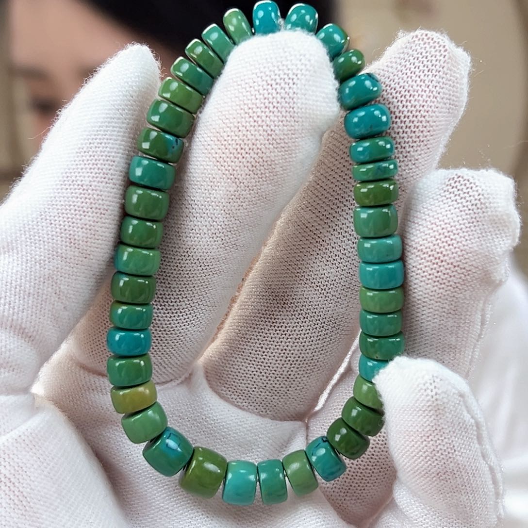 未镶嵌绿松石珠宝奇石13.6克