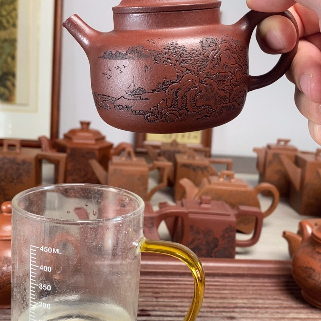 茶壶紫砂原矿泥料传统工艺制作