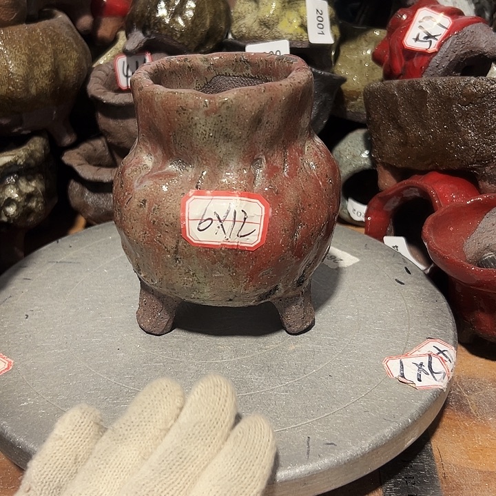 粗陶花盆，现在都手工花盆制