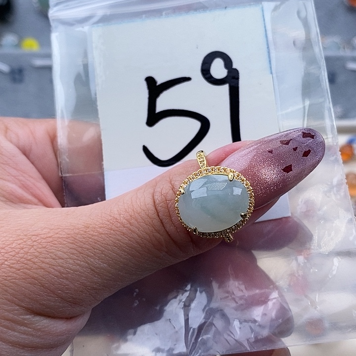 翡翠未镶嵌戒指缅甸