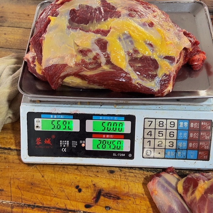 广西土耕马马肉中国大陆