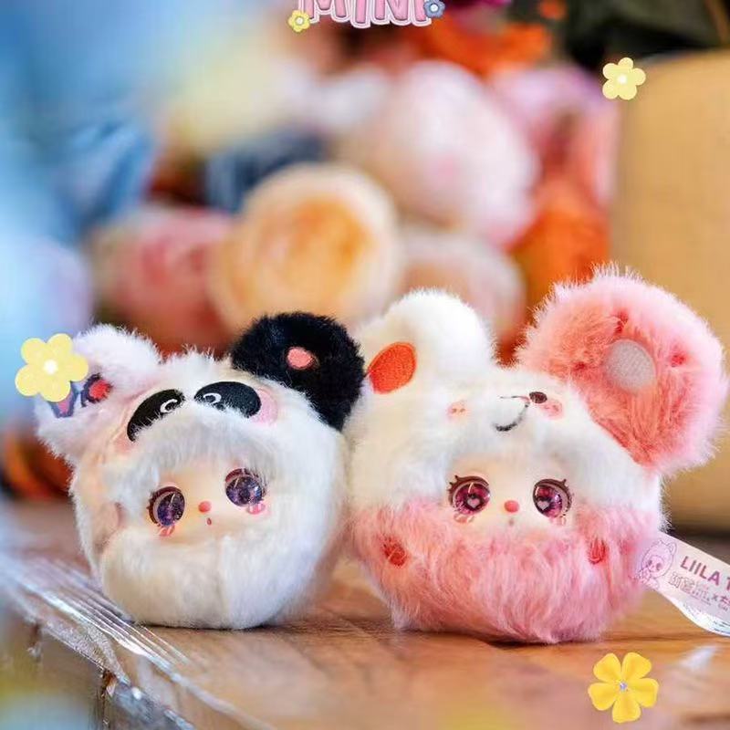 莉拉的花园茶话会潮玩盲盒毛绒玩具